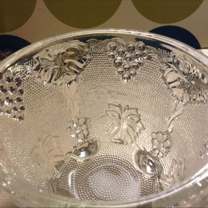 Vintage Bowl BusinessCards KeysRings CarnivalGlass